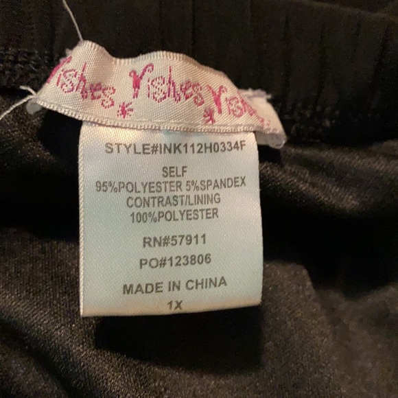 Women’s Wishes Wishes Wishes Jumpsuit Black 1XL - Picture 4 of 7